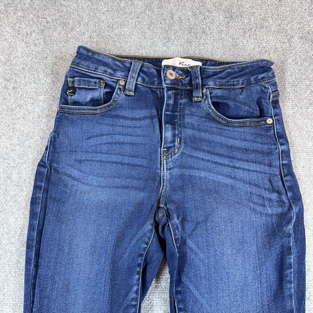 Kancan Annaka Mid Rise Super Skinny Jeans Womens 25 Medium Wash Stretch - Picture 4 of 14